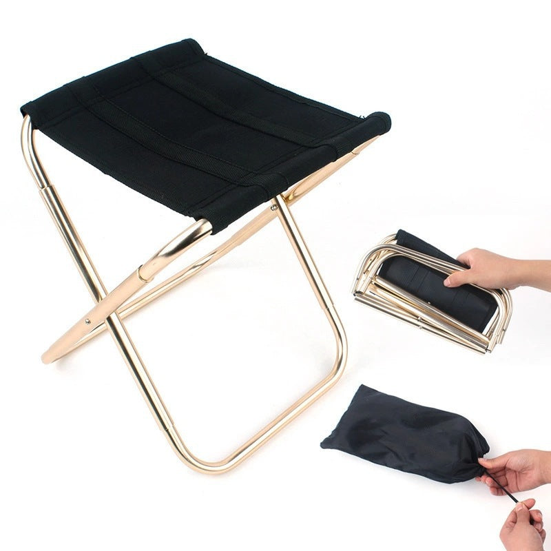 Chaise Pliante Outdoor Ultra-Légère – Aluminium 7075 & Tissu Oxford