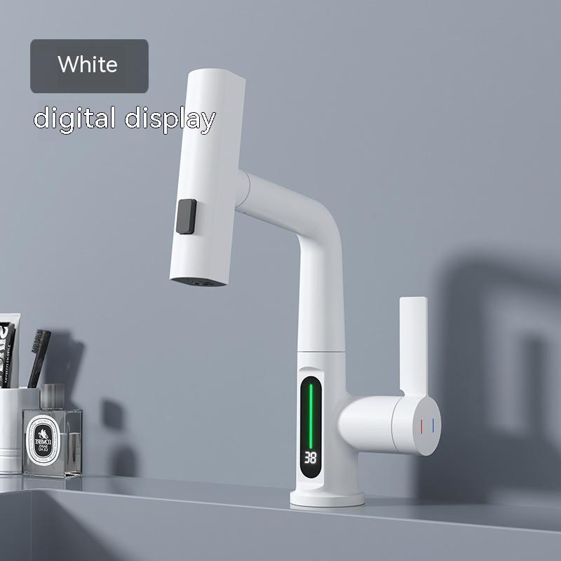 Robinet Cuisine Intelligent – Affichage Température & Rotation 360°