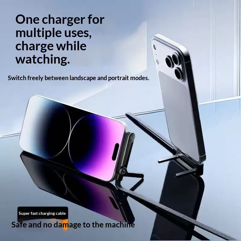 Câble USB-C 240W Charge Rapide – Pliable & Support Intégré