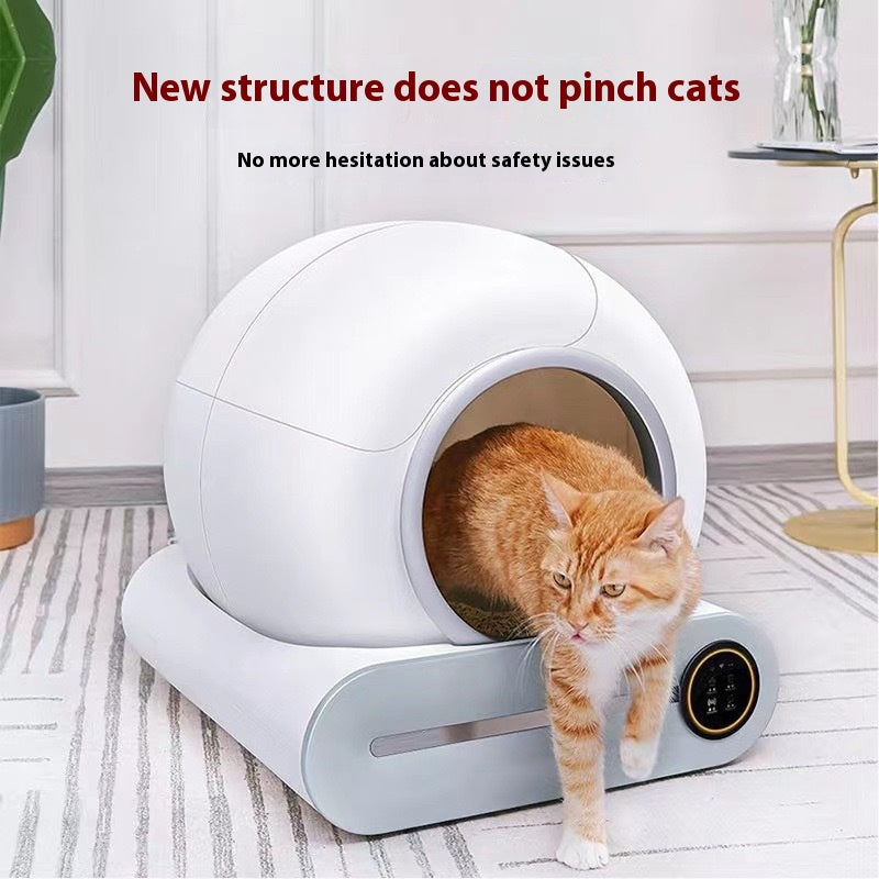 Bac à Litière Automatique pour Chat – Nettoyage Intelligent