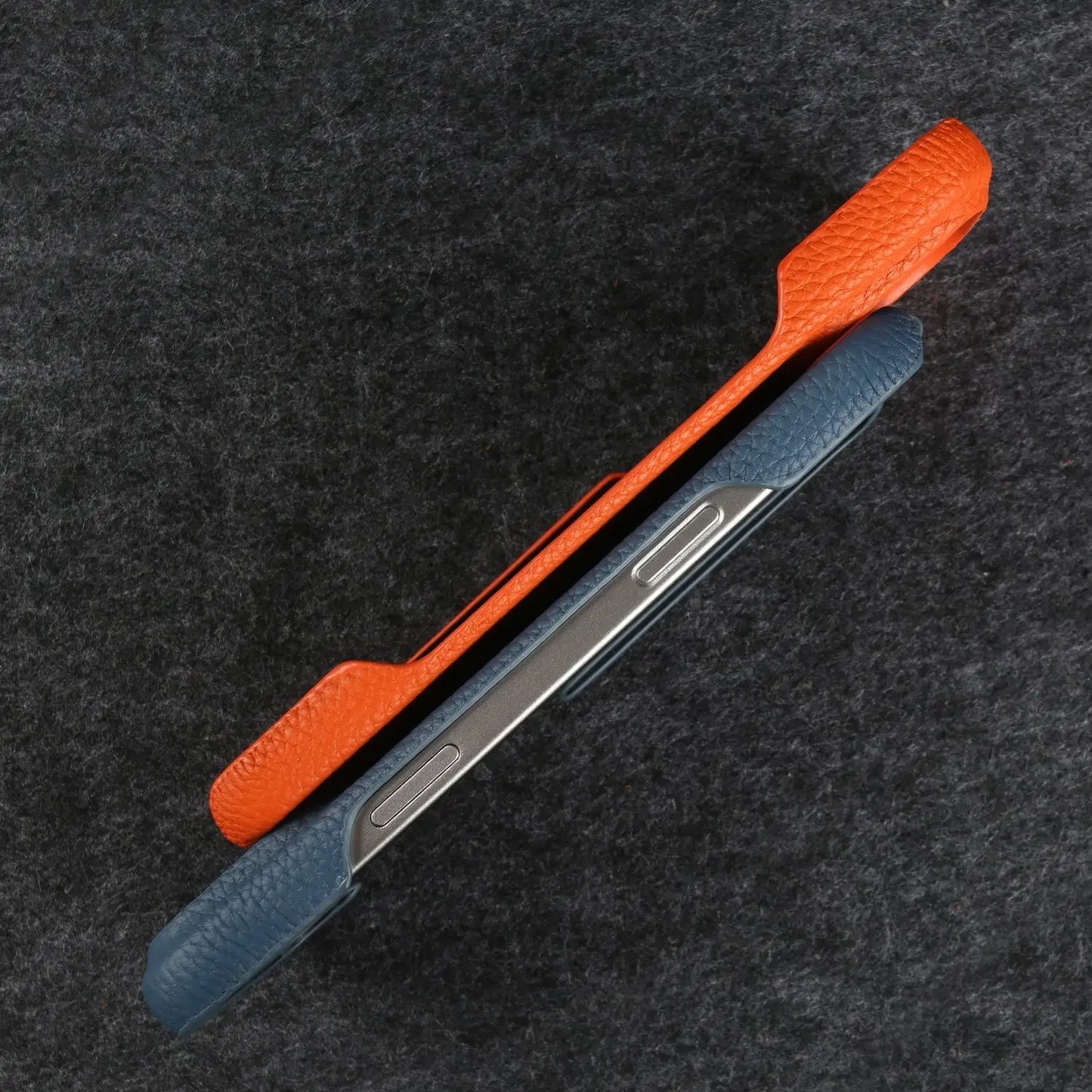 Coque Cuir Véritable Magnétique iPhone 16 Pro Max – MagSafe & Antichoc