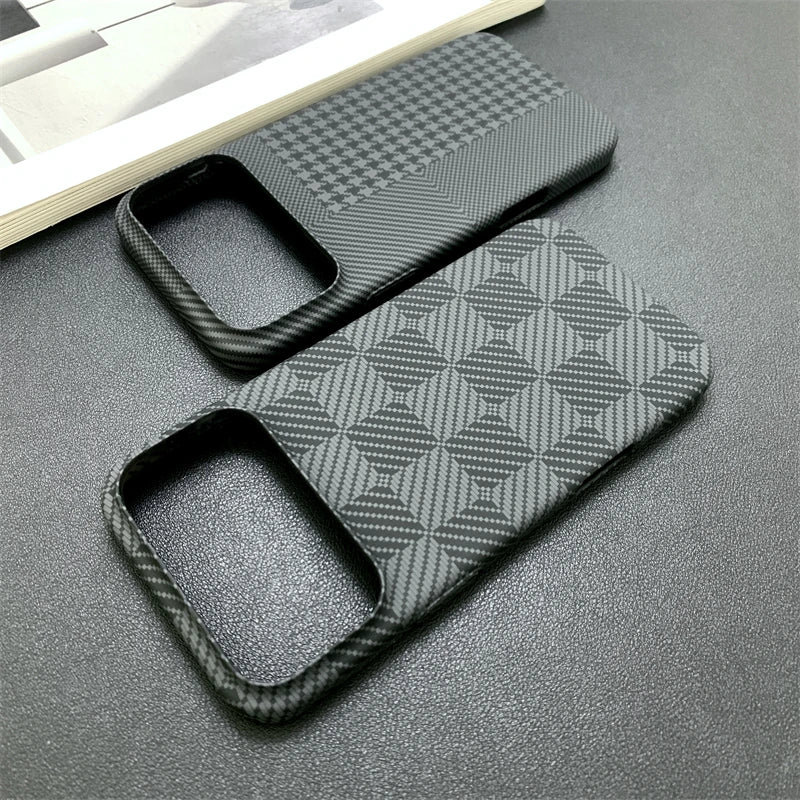 Coque Slim Fibre de Carbone iPhone 17 Pro Max – Antichoc & Mate
