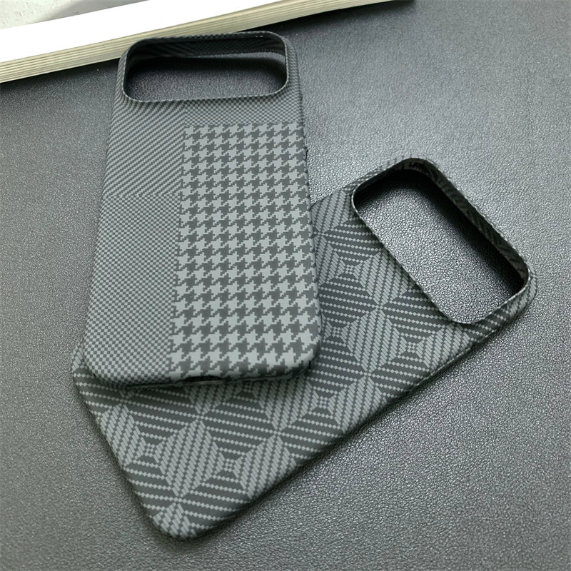 Coque Slim Fibre de Carbone iPhone 17 Pro Max – Antichoc & Mate