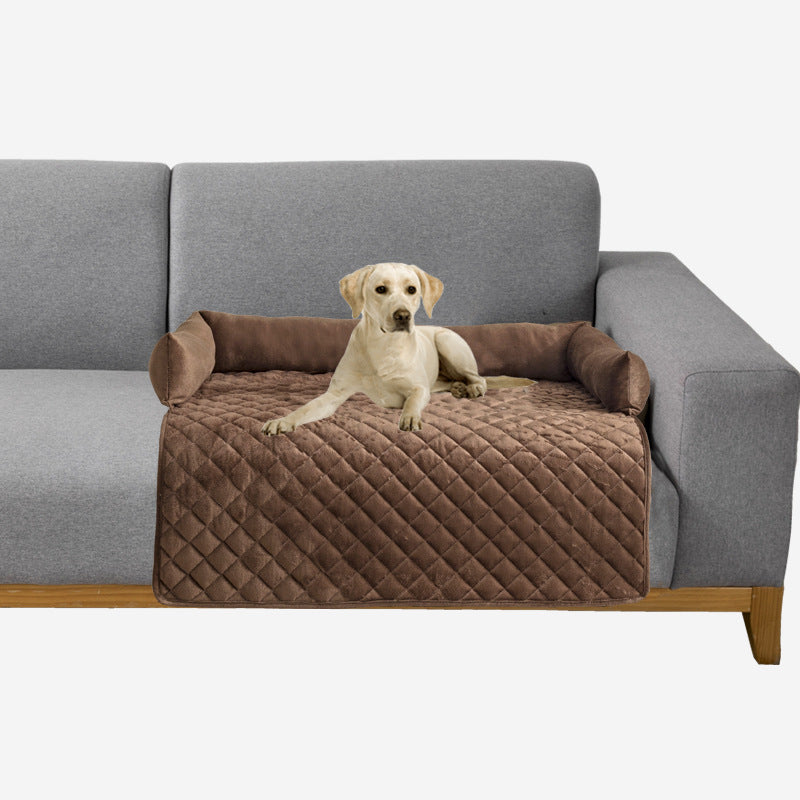 Canapé-Lit pour Chien et Chat – Coussin Chaud & Protecteur de Meuble