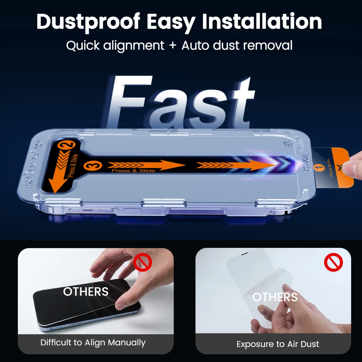 Verre Trempé iPhone 17 Pro Max – Protection Premium